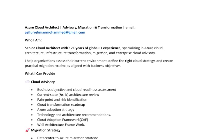 design and implement microsoft azure cloud architecture
