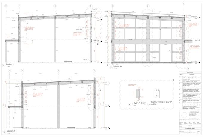 draw architectural and structural plans in autocad