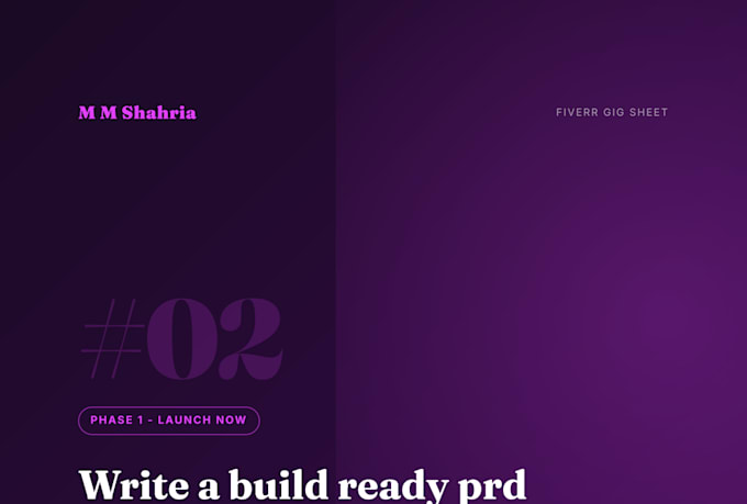 write a build ready prd for lovable, bolt, cursor or claude code