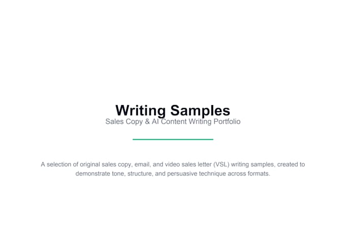 high converting sales copy and ai content scripts