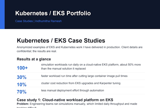 set up, upgrade and optimize your AWS eks kubernetes cluster