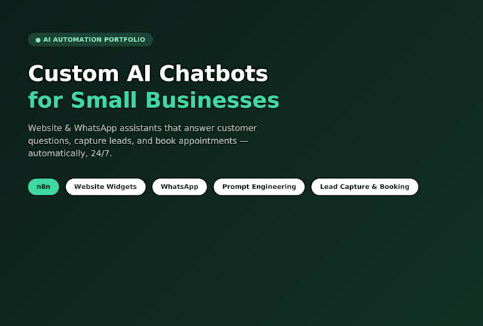 build a custom ai chatbot for your website whatsapp business