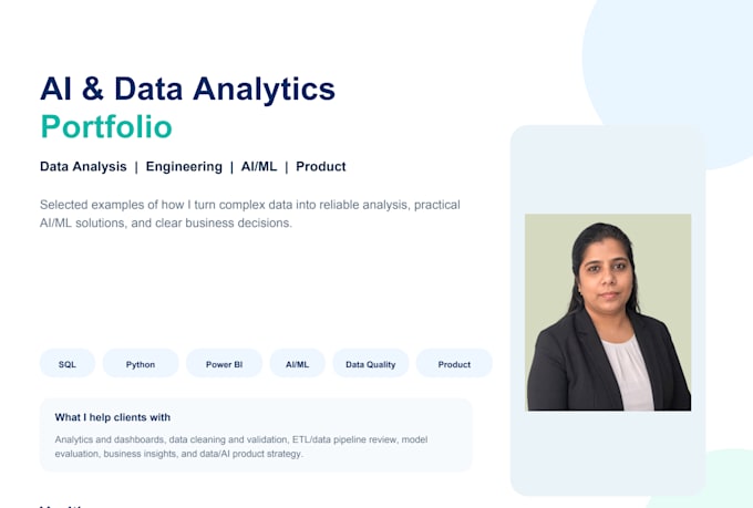 provide ai powered data analysis and business insights