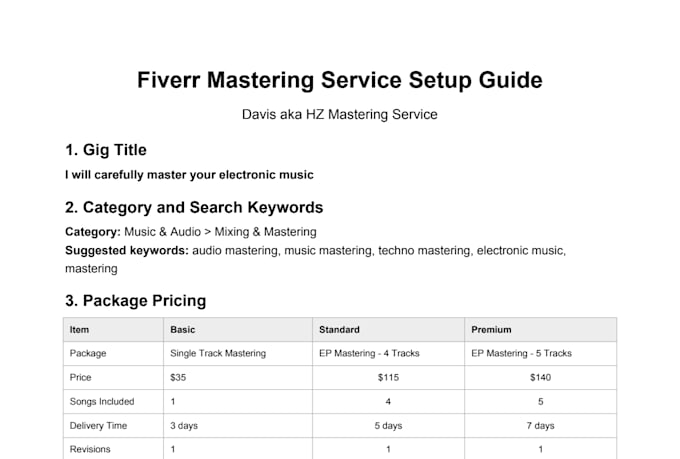 carefully master your electronic musicl