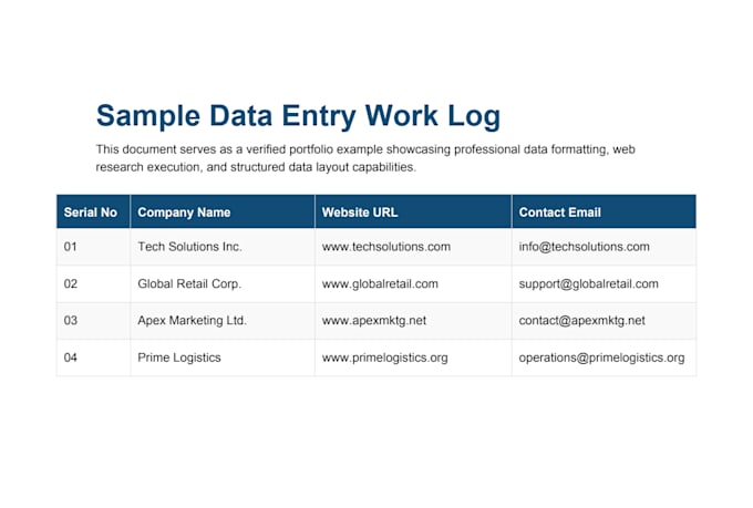 do professional data entry and copy paste work