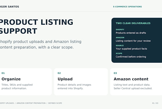 upload and organize products in your shopify store