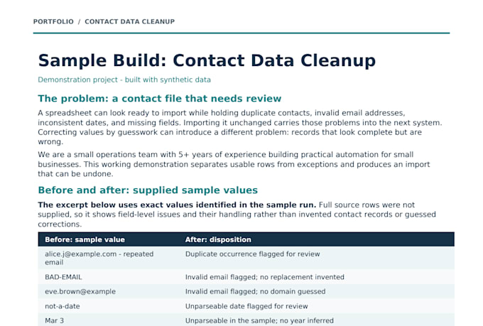 clean dedupe and standardize your messy spreadsheet or CRM data
