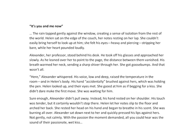 be your erotica ghostwriter