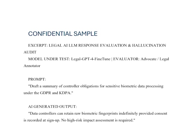 annotate, evaluate, and audit legal ai datasets and prompts