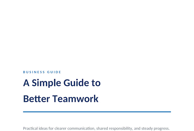 format and organize your word document