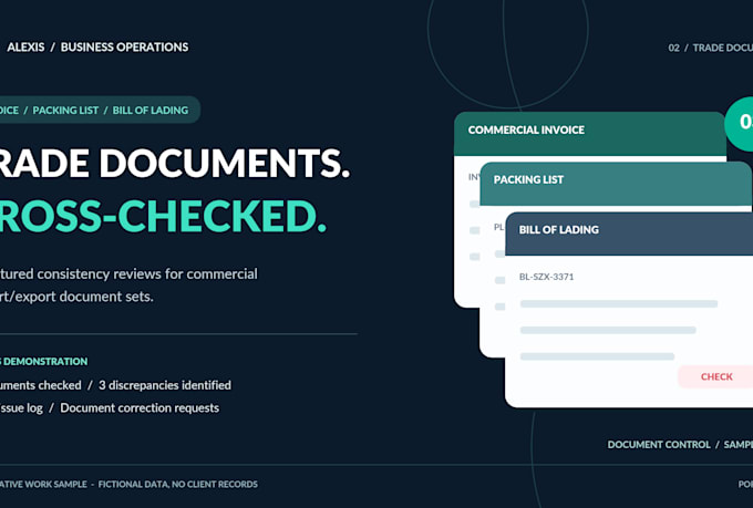 organize import export documents and excel spreadsheets
