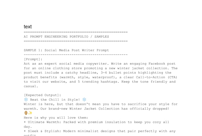write custom ai prompts for chatgpt and claude