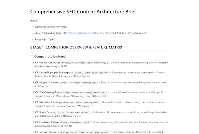 analyze your SEO competitors