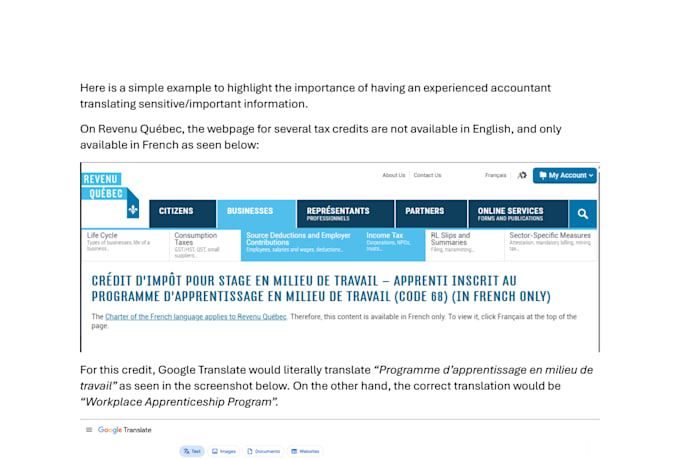 communicate confidently in both languages with your clients