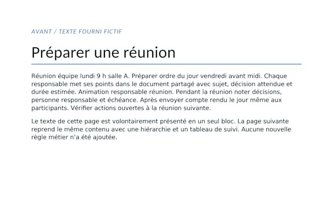 format your french word document with a clean layout and PDF