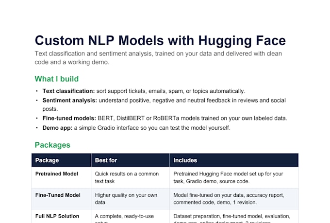 fine tune hugging face models for nlp