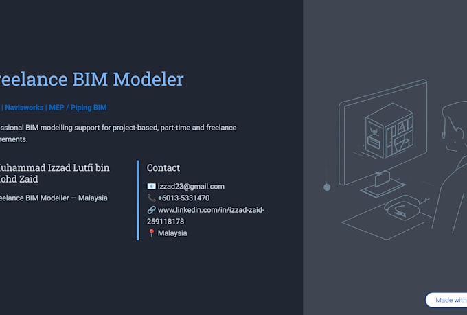create a professional revit mep bim model for your project