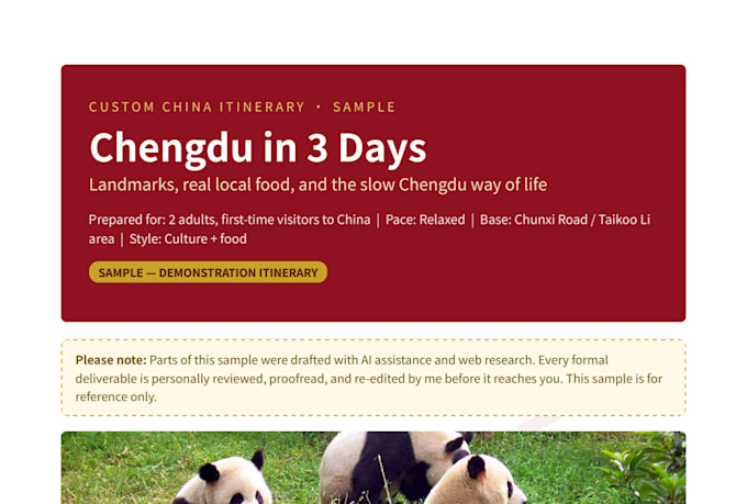 design your china travel itinerary