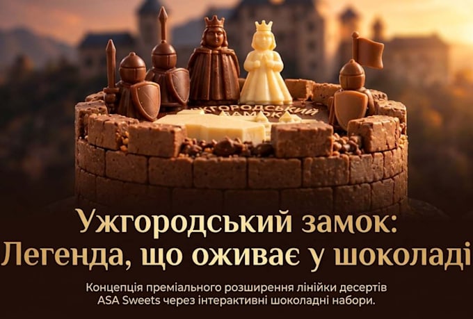 develop a creative brand and product concept with a visual presentation