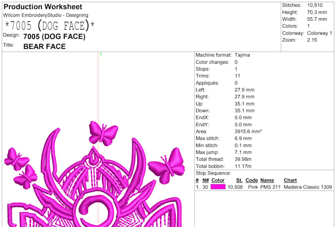 do embroidery digitizing into dst,pes in just 30 minutes