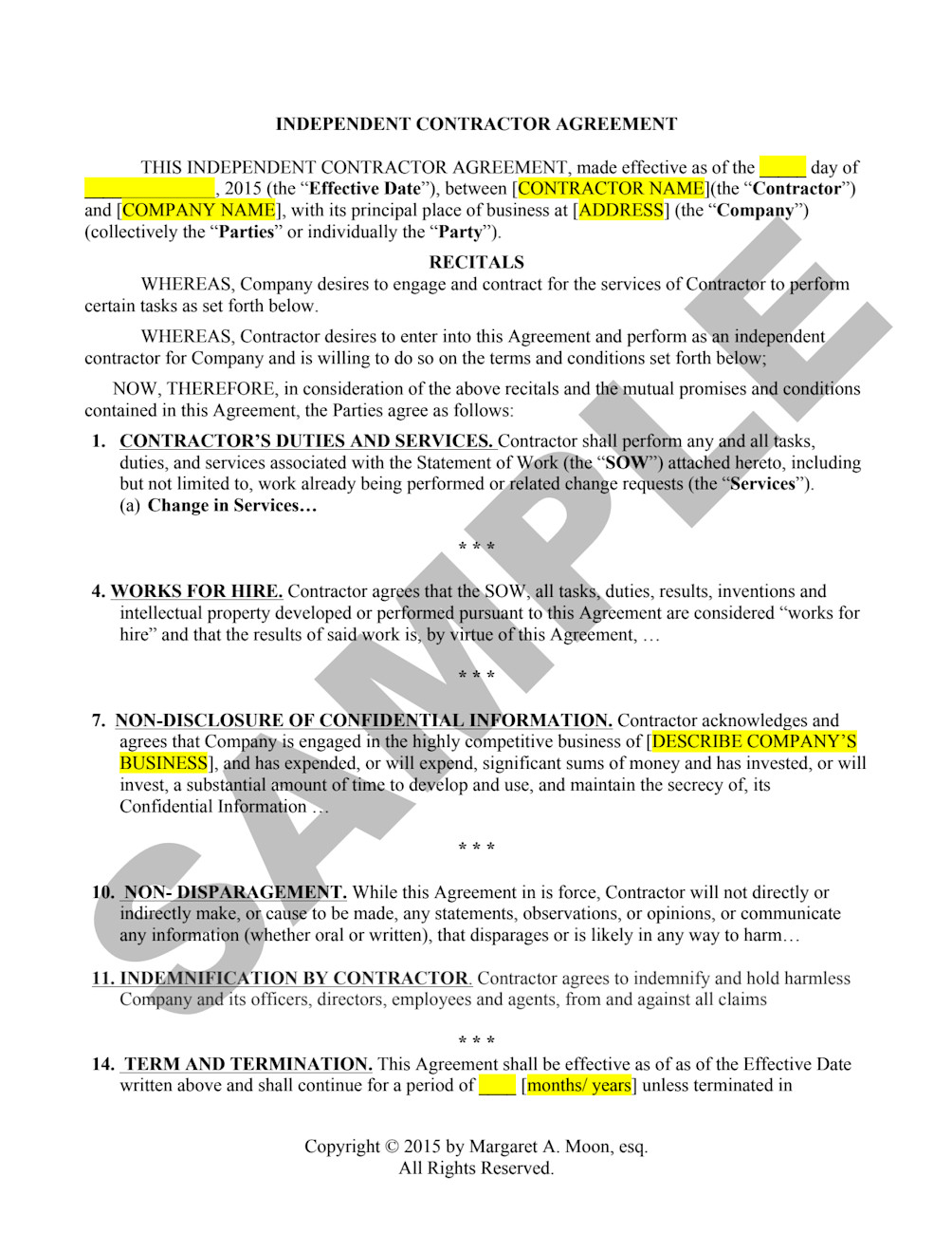 Write A Freelancer Contract By Margaretmoon Fiverr Write A Freelancer Contract By Margaretmoon Fiverr