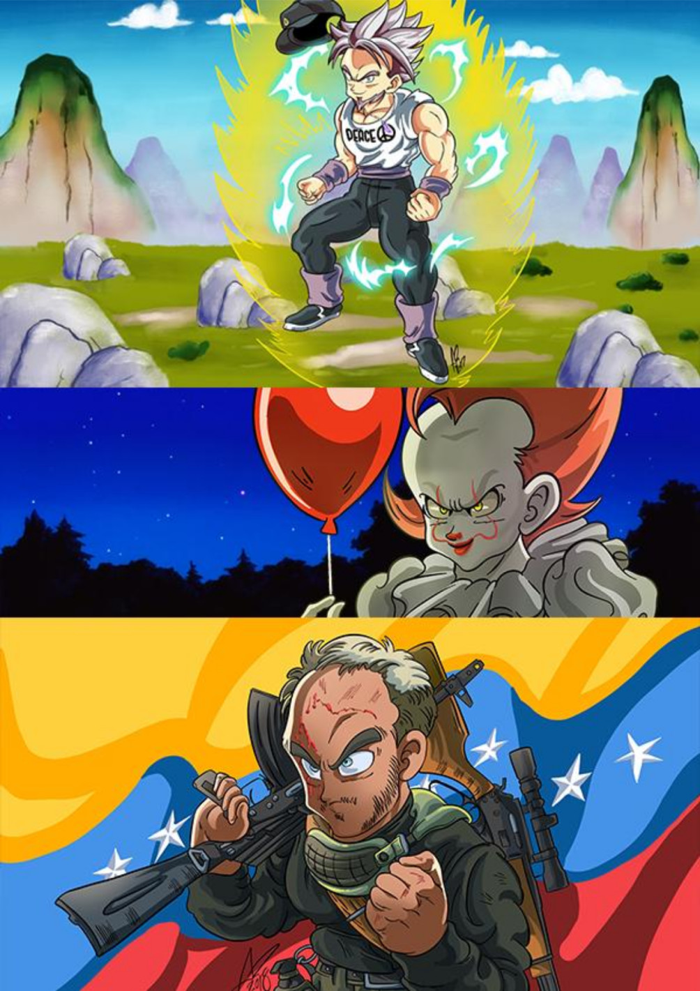 Draw You In Dragon Ball Anime Manga Style By Aerogotico