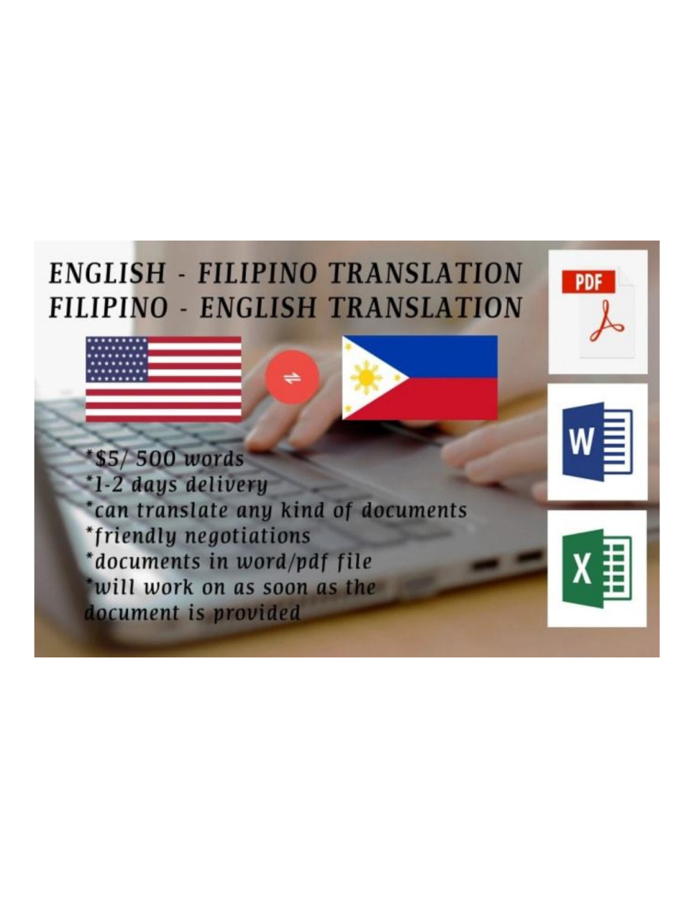 English Translation Tagalog Words