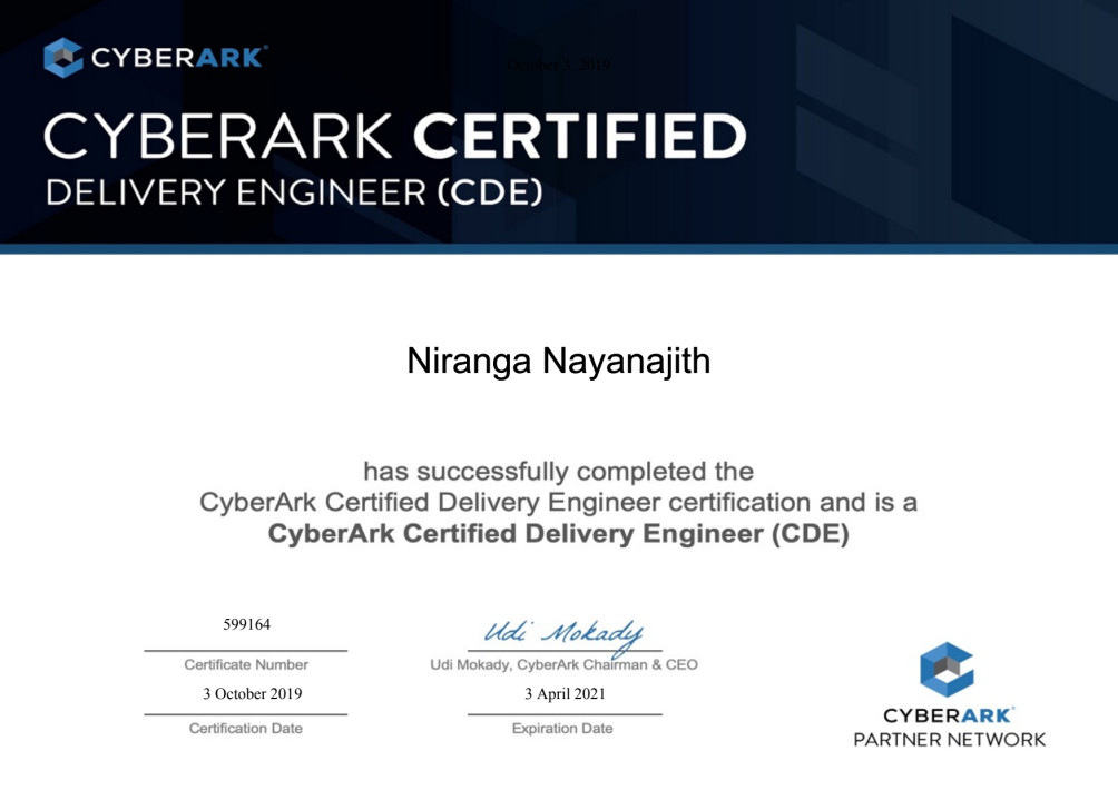 Consult, implement, and troubleshoot your cyberark solution by Niranga93 |  Sns-Brigh10