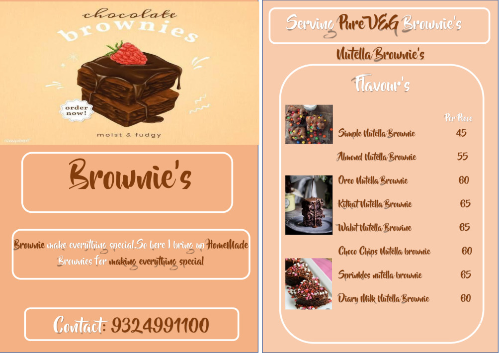 Order Eggless Walnut Brownie Online at Best Prices in India | Theobroma