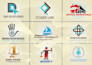 do minimal business and social media logo design