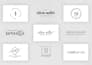 design a clean minimalist color logo