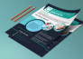 design dental medical flyer brochure