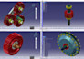 do a 2d or 3d part modeling using catia v5, solidworks or inventor