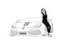 make line art drawing for coloring book or any image