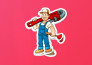 do custom sticker design and product label design