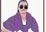 create an awesome vector cartoon portrait of yours