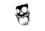 draw skull head or skeleton illustration for you