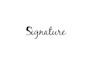 do modern signature logo, handwritten fonts or text design