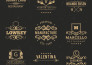 do retro luxury and heraldic logo in 6 hours