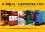 do an awesome professional business flyer design in 24 hours
