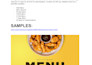 design your restaurant menu