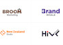 do modern minimalist business logo design