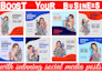 design social media posts and editable templates
