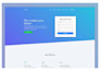 professional email integration wordpress landing page