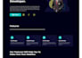 create a stunning design landing page for your website