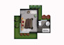 render 2d plans elevation and section in photoshop