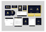 create a custom business card, letterhead design
