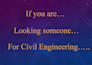 assist you with civil  engineering solutions
