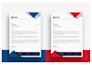 design professional, creative letterhead word template
