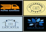 create professional versatile minimalist flat logo designs